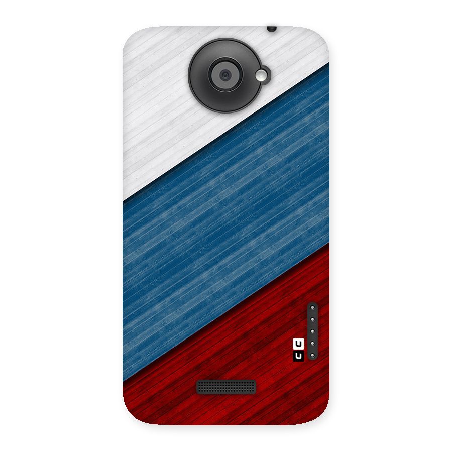 Slant Beautiful Stripe Back Case for HTC One X