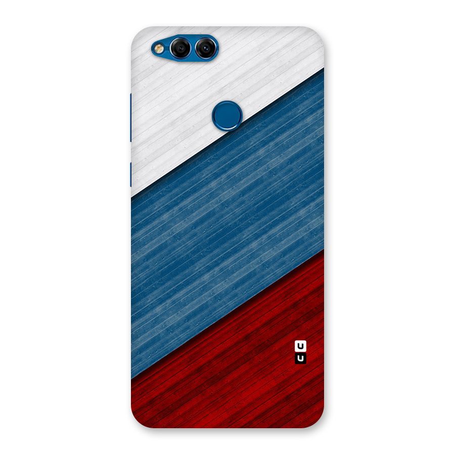 Slant Beautiful Stripe Back Case for Honor 7X