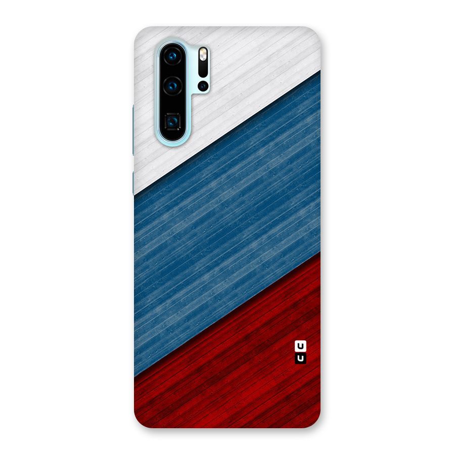 Slant Beautiful Stripe Back Case for Huawei P30 Pro