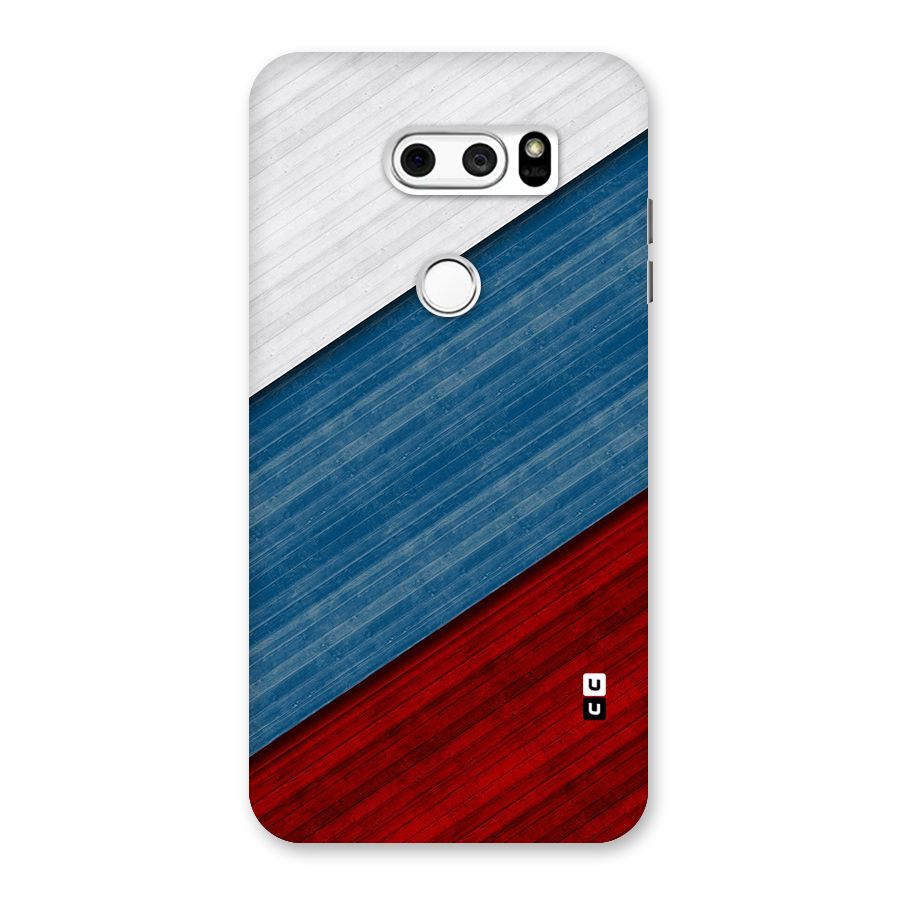 Slant Beautiful Stripe Back Case for LG V30