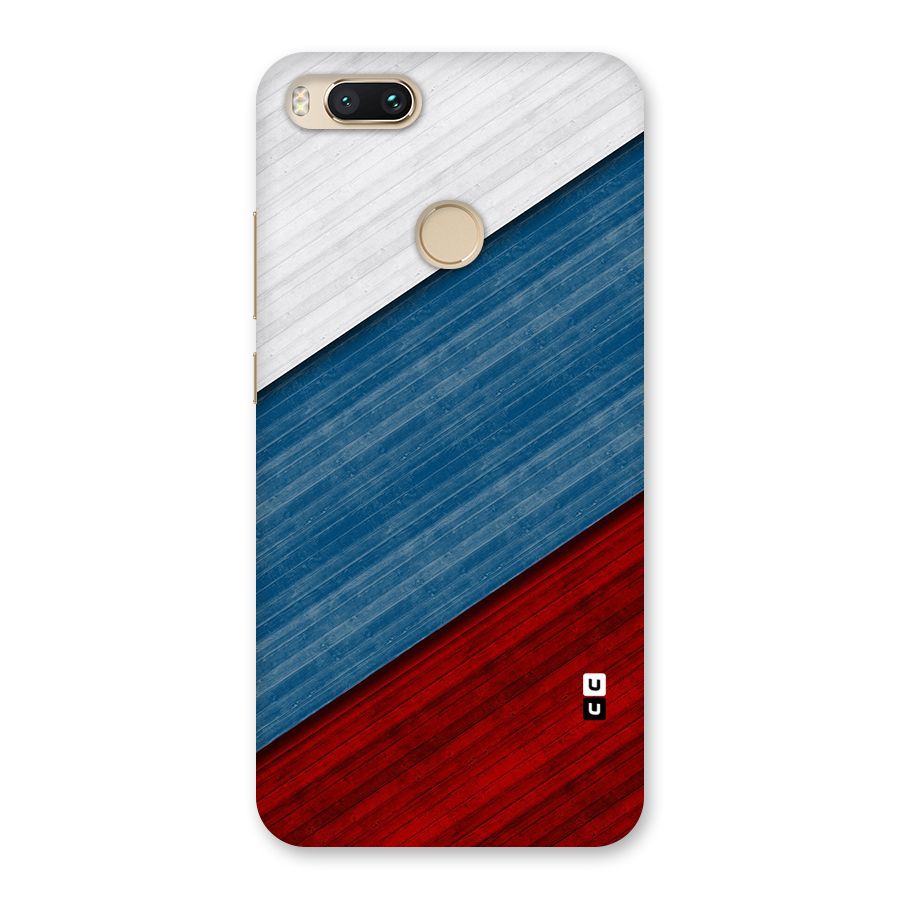 Slant Beautiful Stripe Back Case for Mi A1