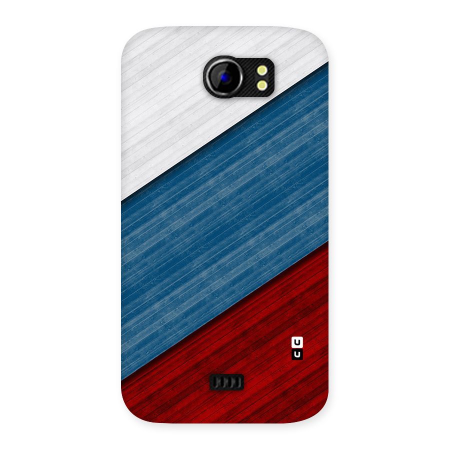 Slant Beautiful Stripe Back Case for Micromax Canvas 2 A110