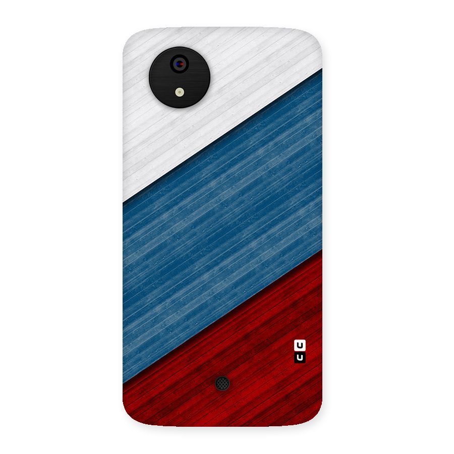 Slant Beautiful Stripe Back Case for Micromax Canvas A1