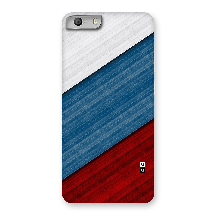 Slant Beautiful Stripe Back Case for Micromax Canvas Knight 2