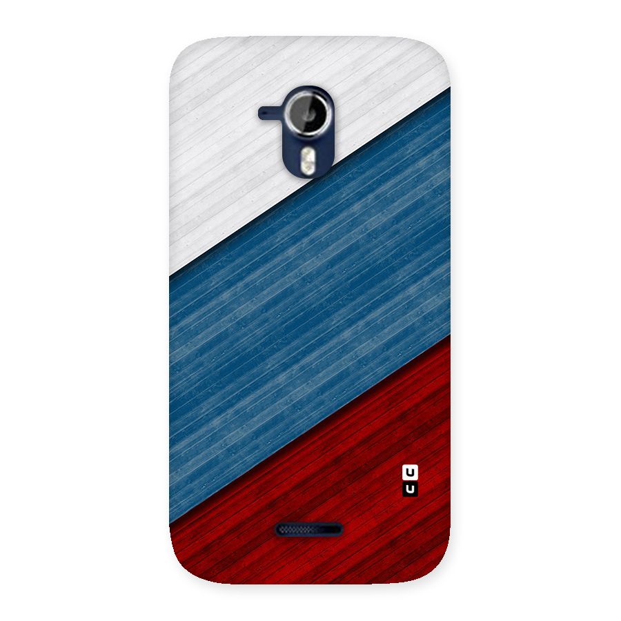 Slant Beautiful Stripe Back Case for Micromax Canvas Magnus A117