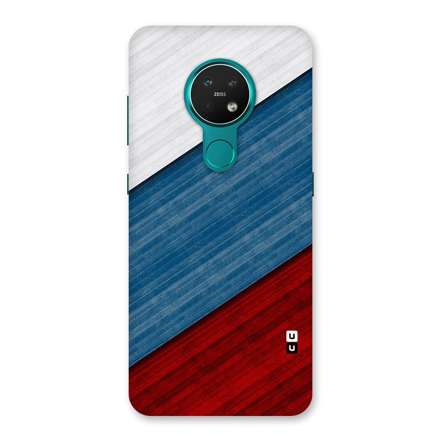 Slant Beautiful Stripe Back Case for Nokia 7.2