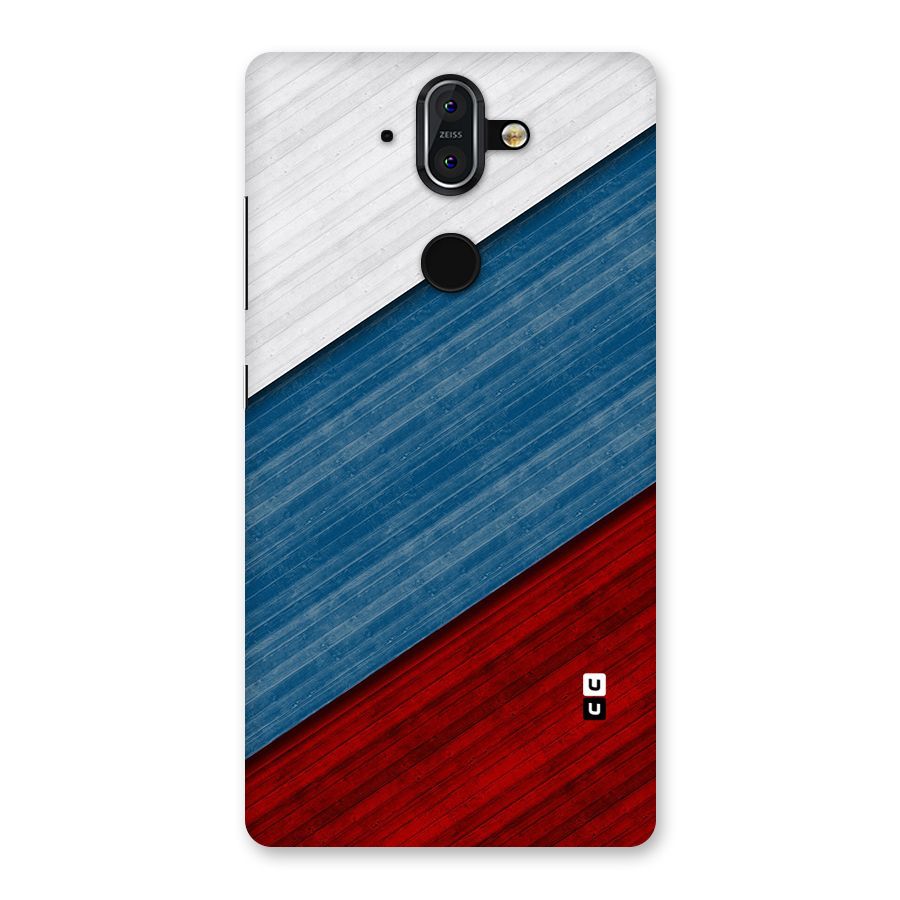 Slant Beautiful Stripe Back Case for Nokia 8 Sirocco