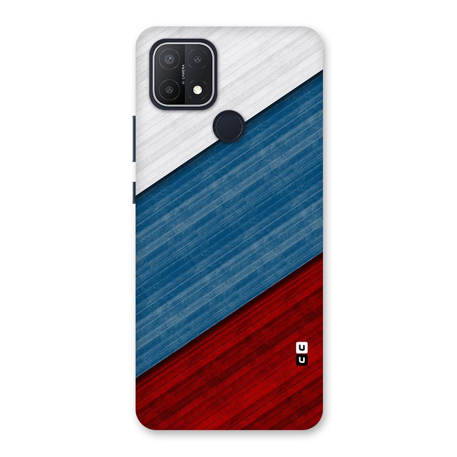 Slant Beautiful Stripe Back Case for Oppo A15