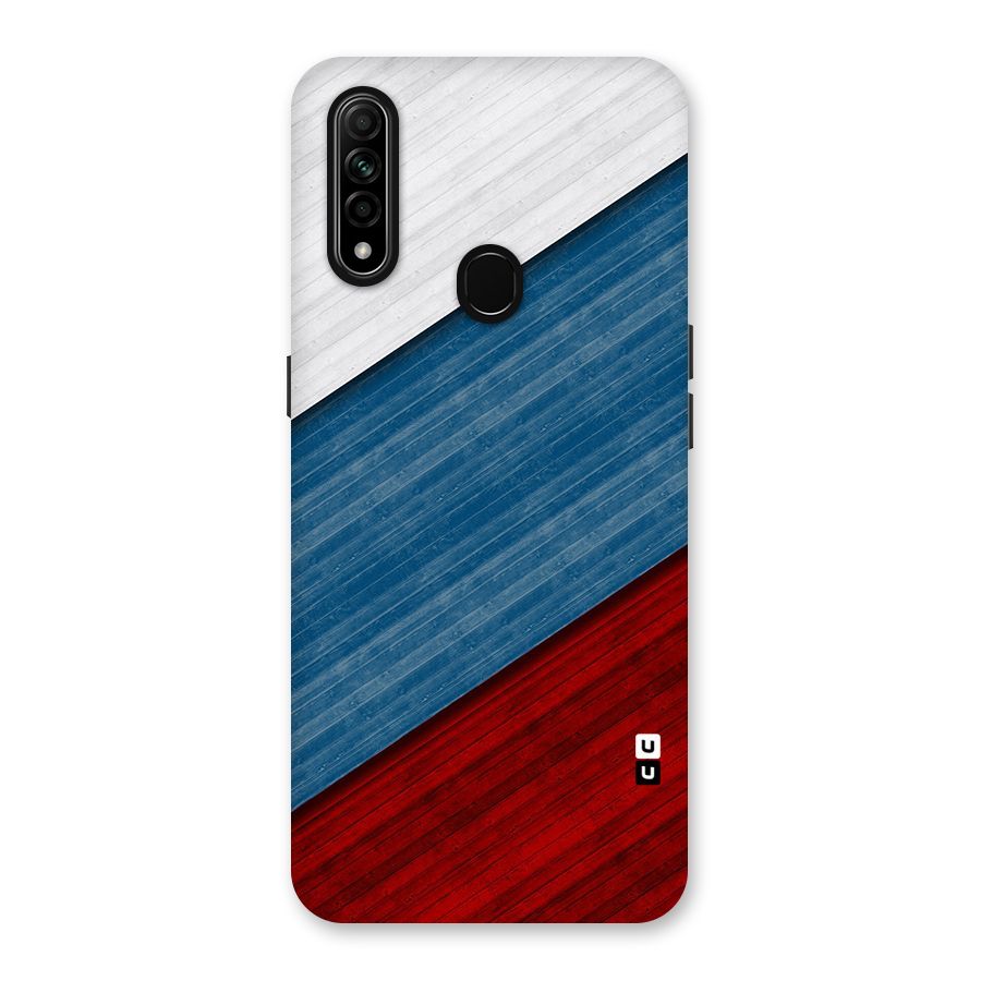 Slant Beautiful Stripe Back Case for Oppo A31