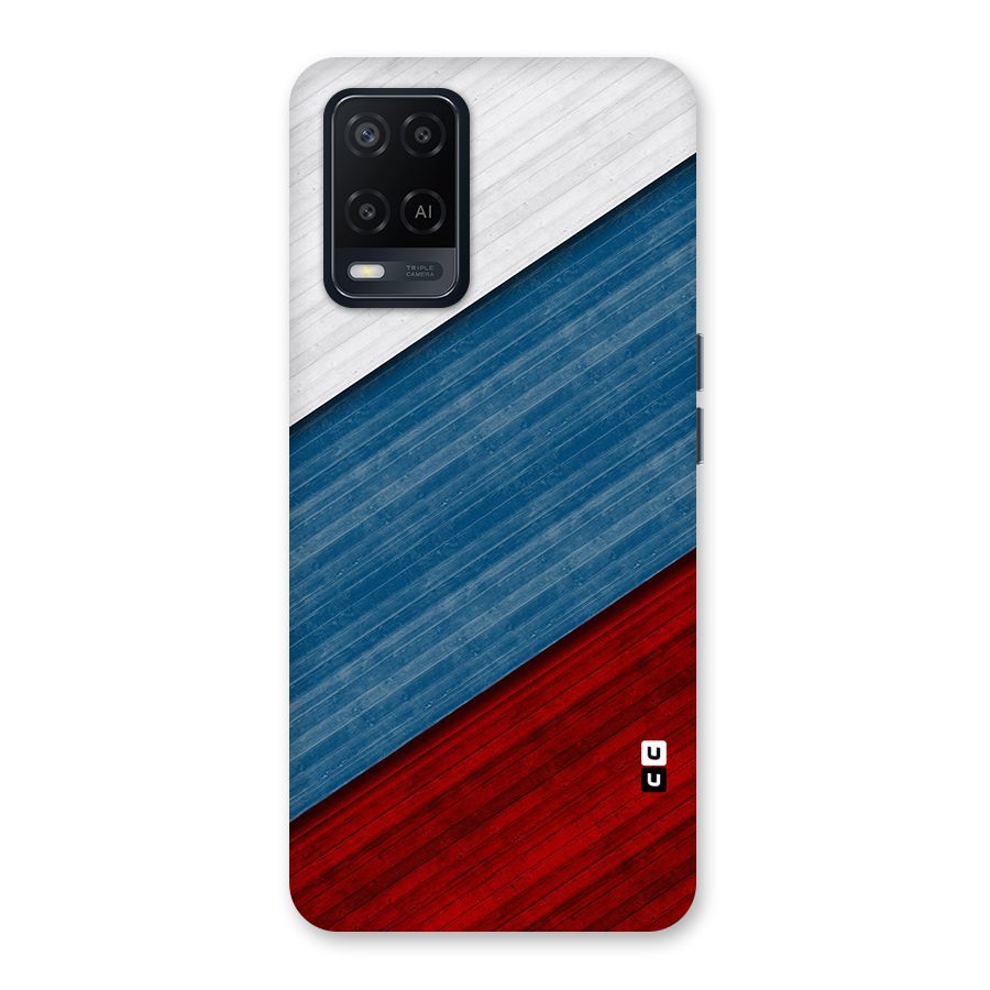 Slant Beautiful Stripe Back Case for Oppo A54