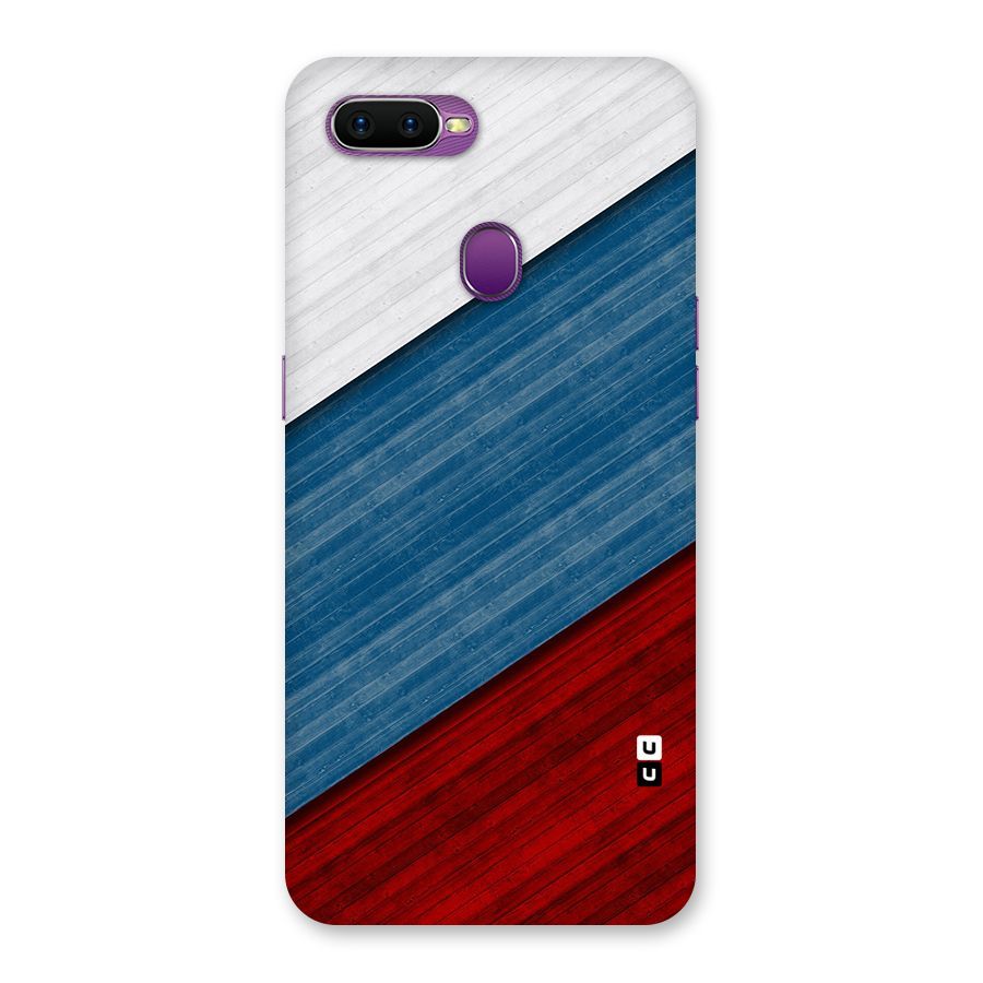 Slant Beautiful Stripe Back Case for Oppo F9