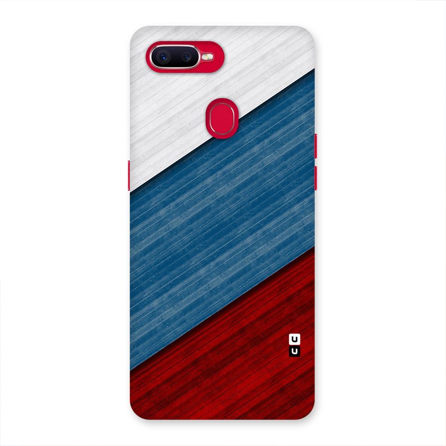 Slant Beautiful Stripe Back Case for Oppo F9 Pro