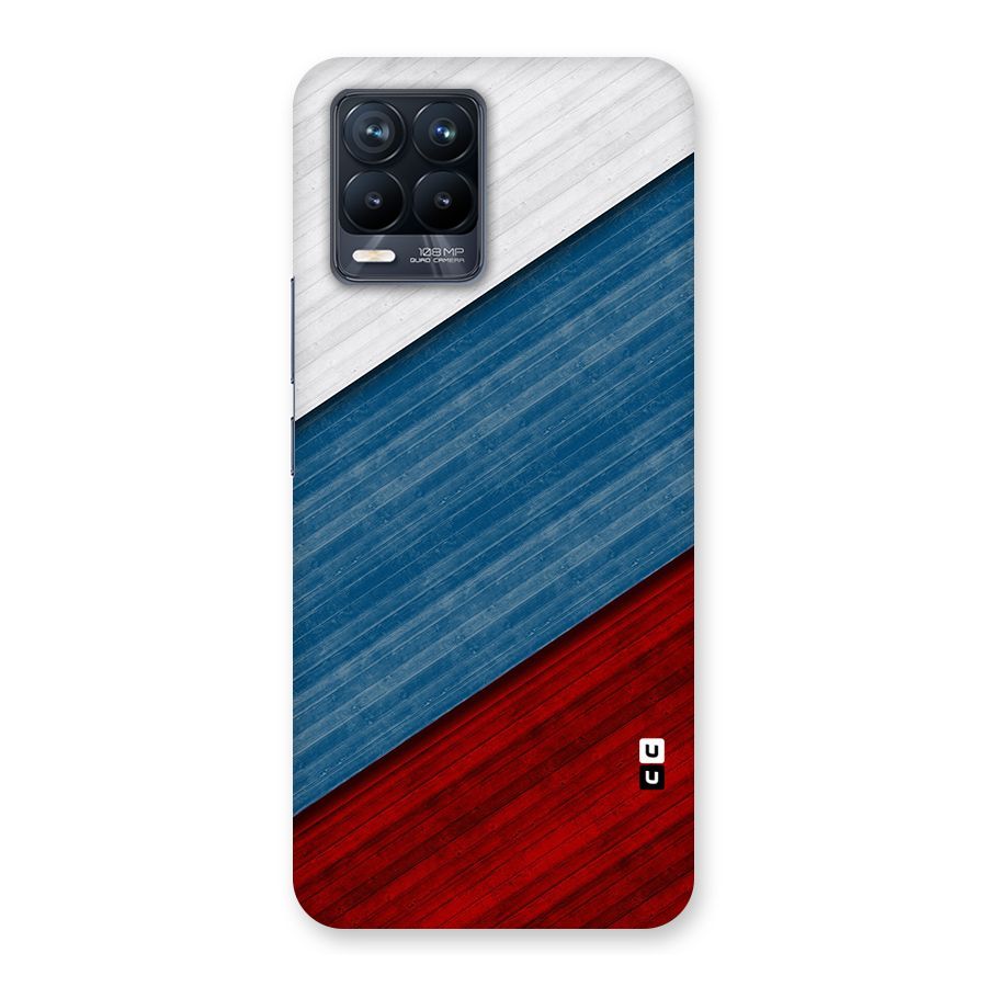 Slant Beautiful Stripe Back Case for Realme 8 Pro