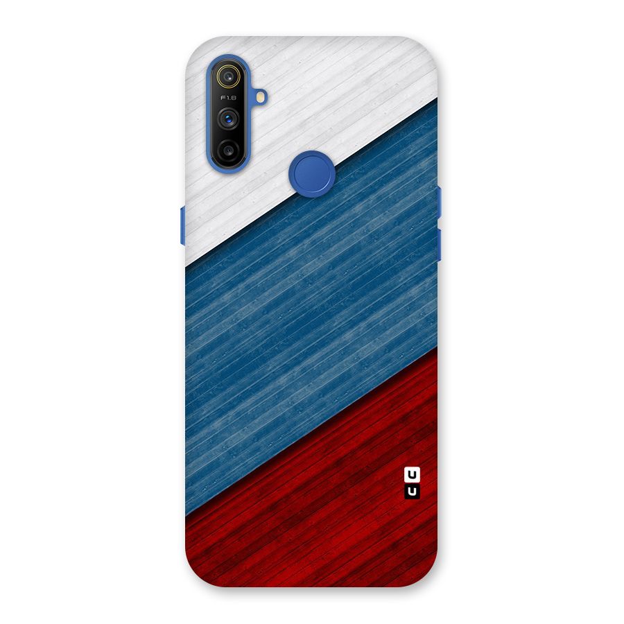 Slant Beautiful Stripe Back Case for Realme Narzo 10A