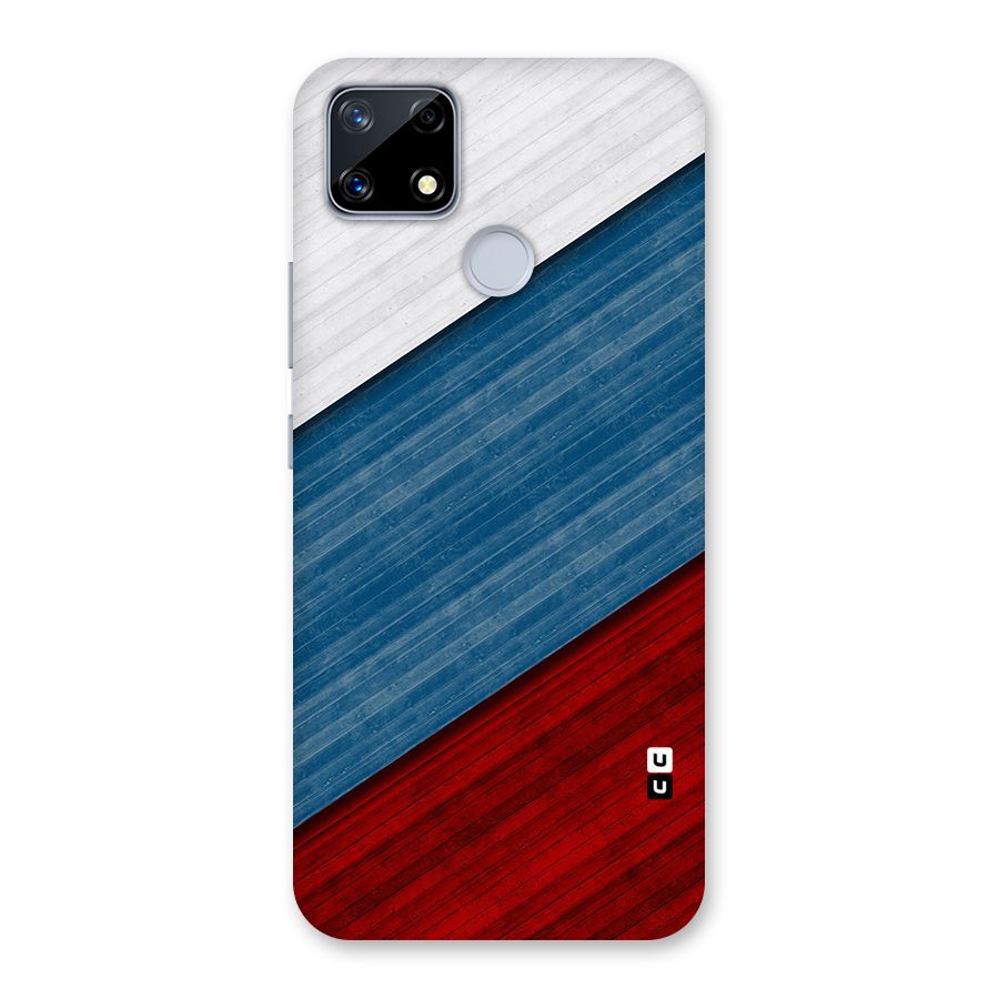 Slant Beautiful Stripe Back Case for Realme Narzo 20