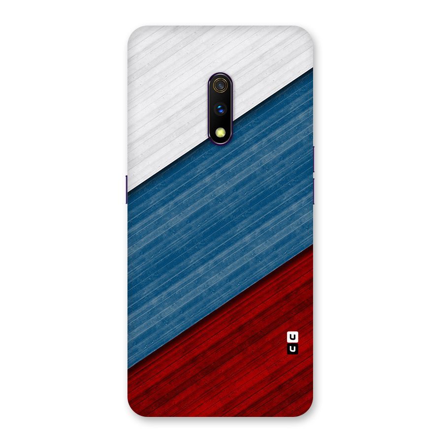 Slant Beautiful Stripe Back Case for Realme X