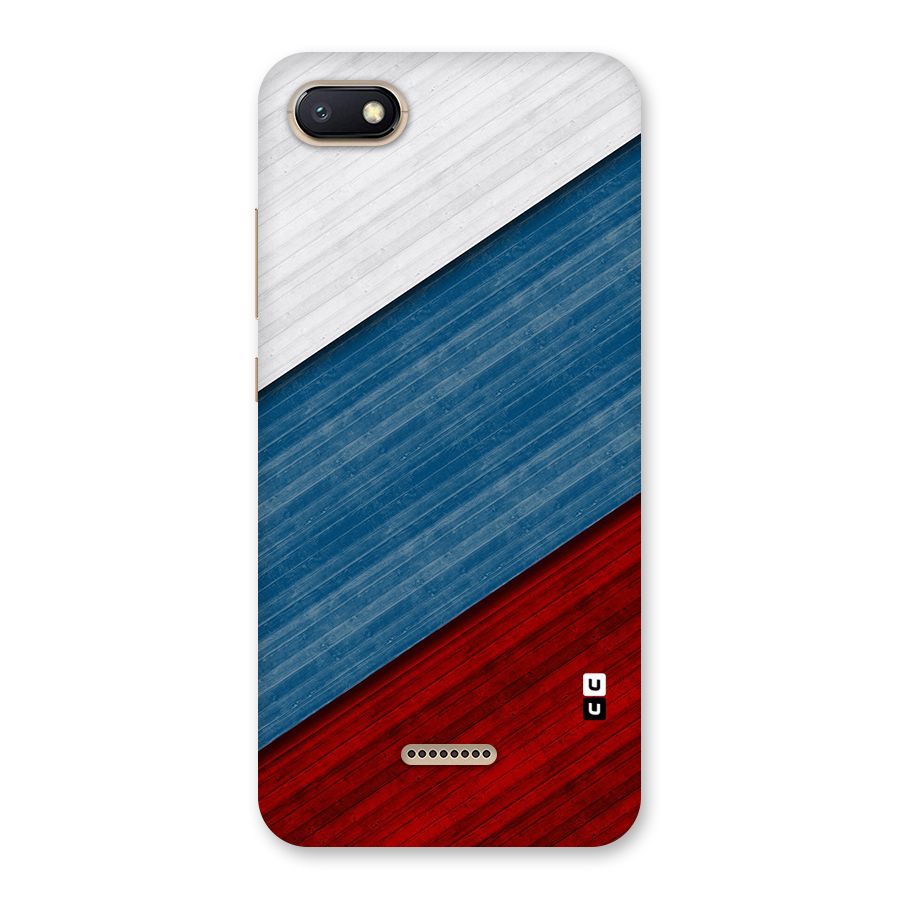 Slant Beautiful Stripe Back Case for Redmi 6A
