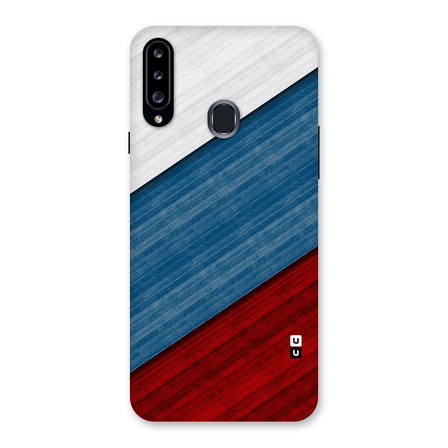 Slant Beautiful Stripe Back Case for Samsung Galaxy A20s
