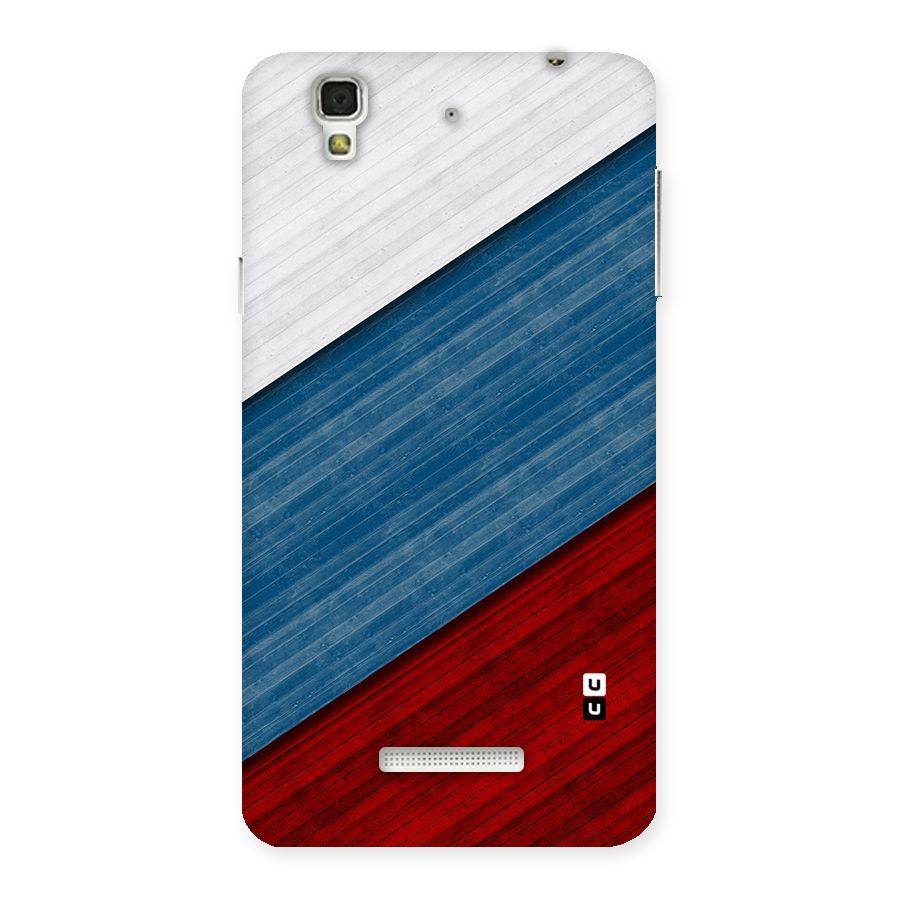 Slant Beautiful Stripe Back Case for YU Yureka Plus