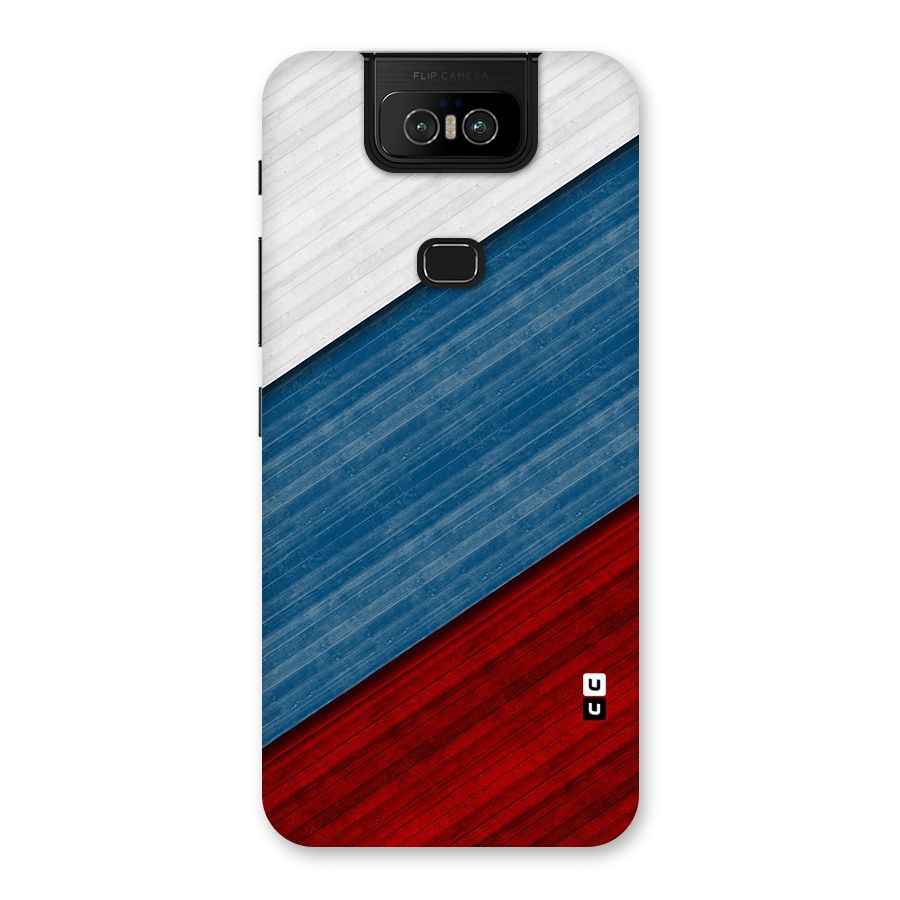 Slant Beautiful Stripe Back Case for Zenfone 6z