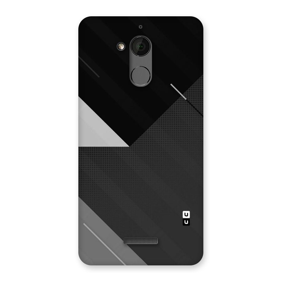 Slant Grey Back Case for Coolpad Note 5