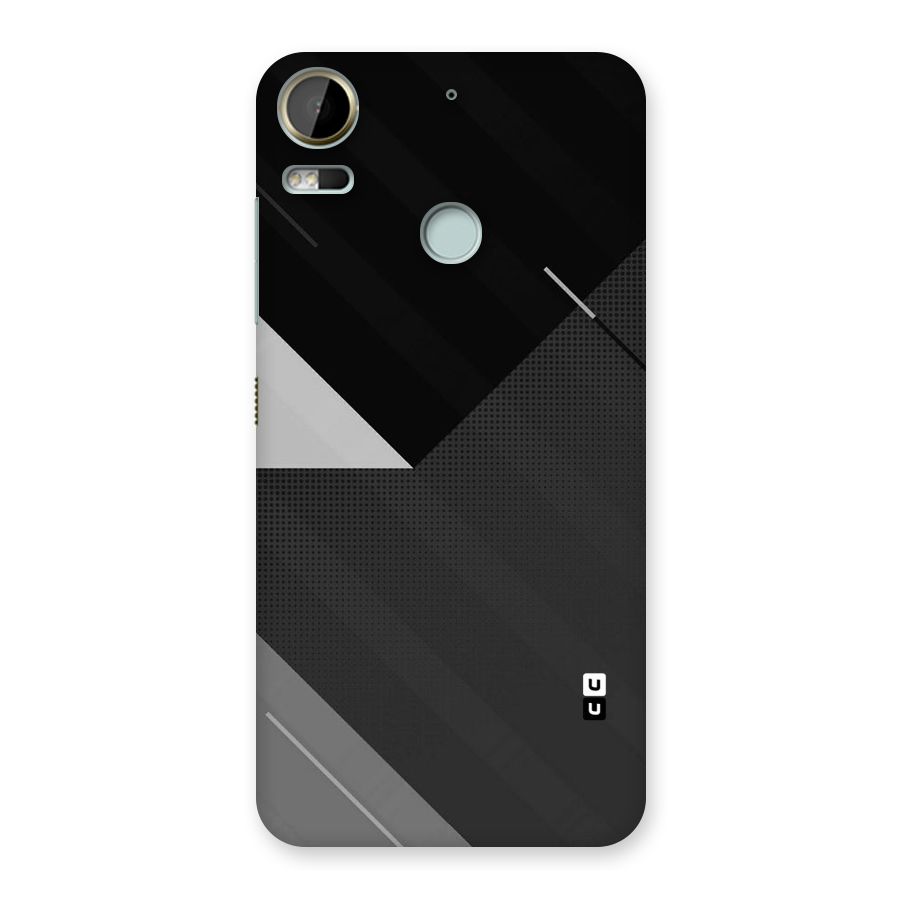 Slant Grey Back Case for Desire 10 Pro