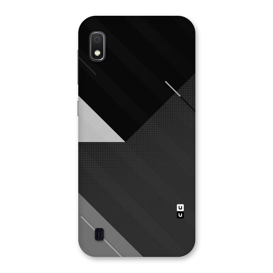 Slant Grey Back Case for Galaxy A10