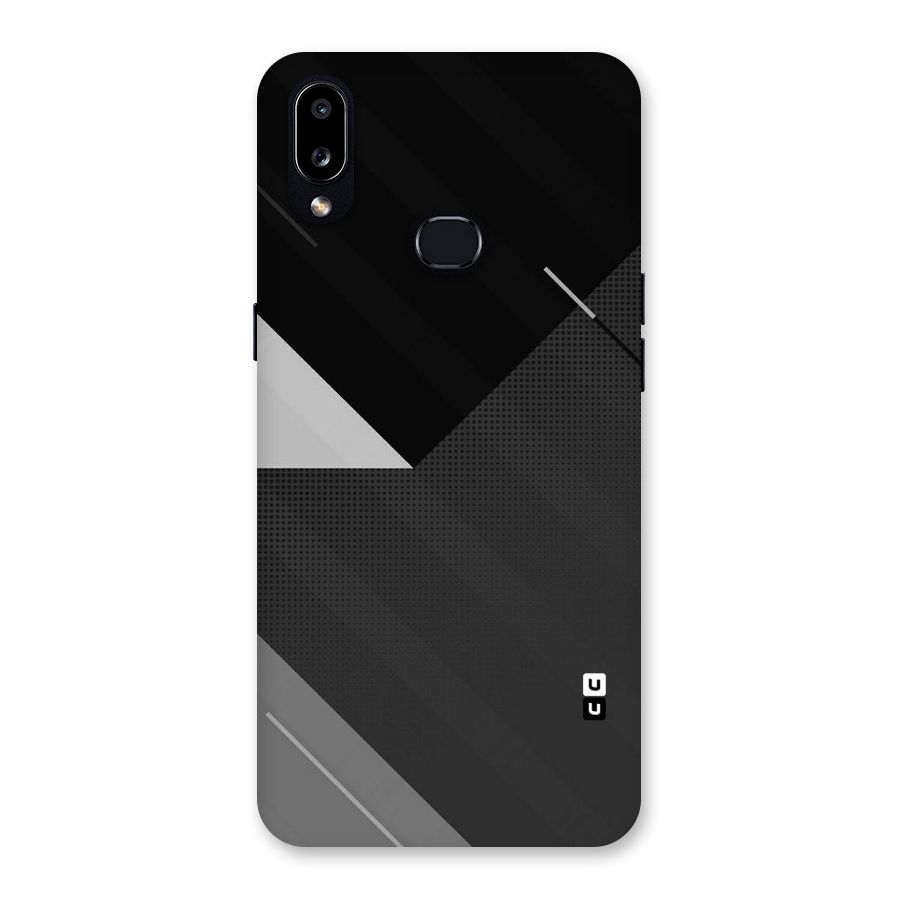 Slant Grey Back Case for Galaxy A10s