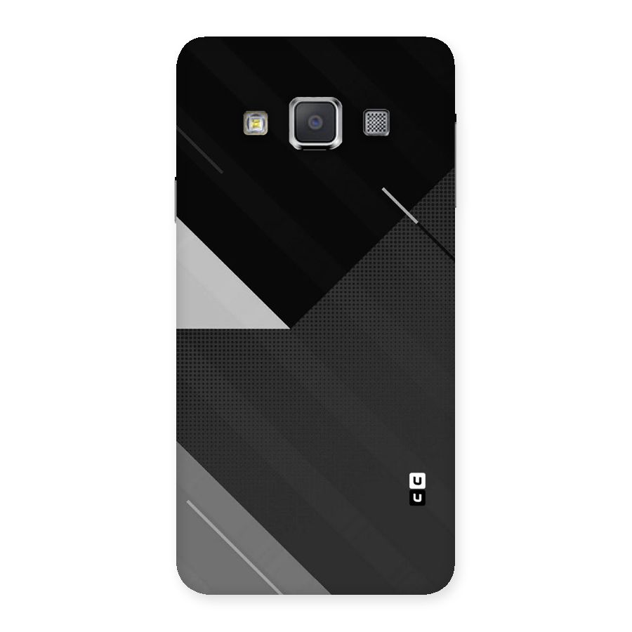 Slant Grey Back Case for Galaxy A3
