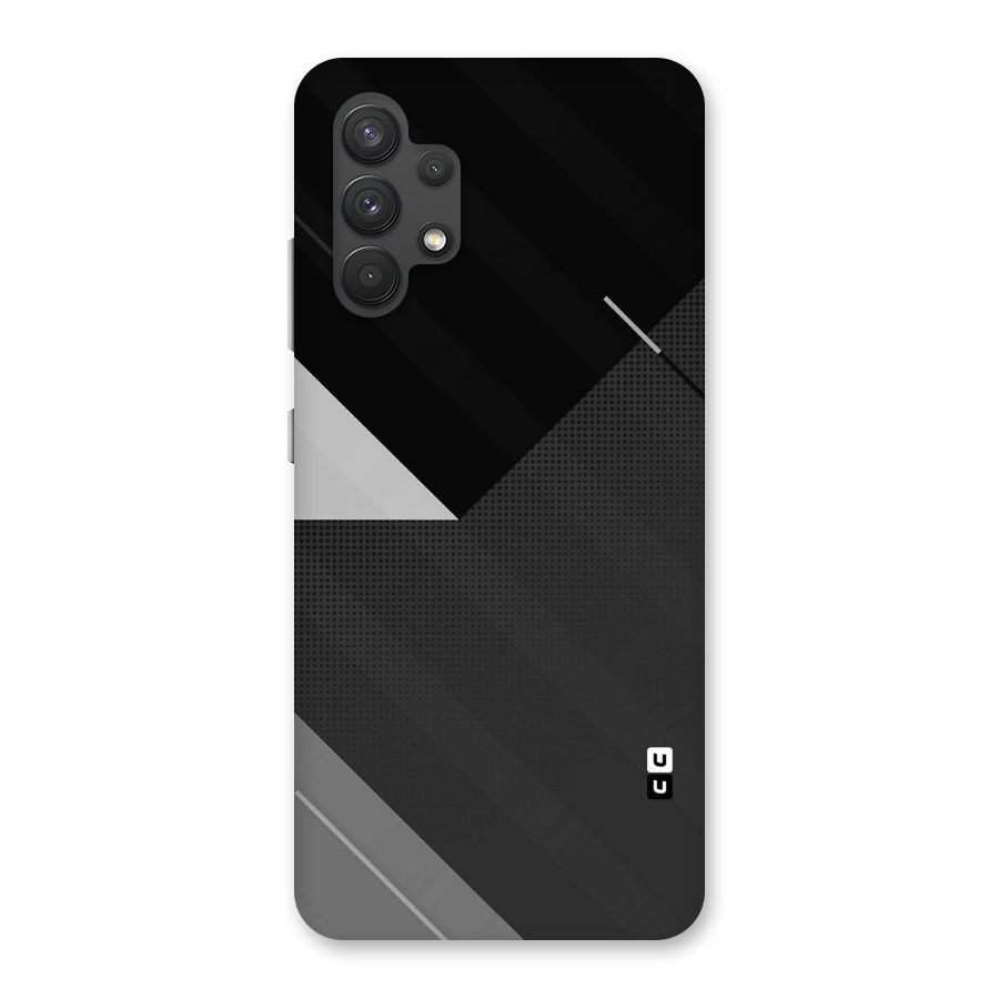 Slant Grey Back Case for Galaxy A32