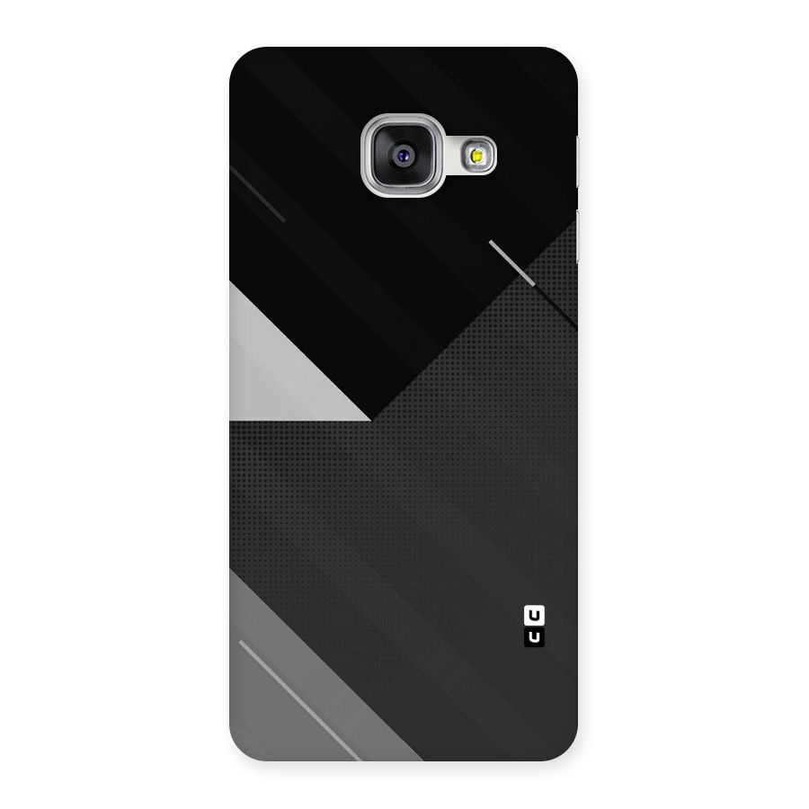 Slant Grey Back Case for Galaxy A3 2016