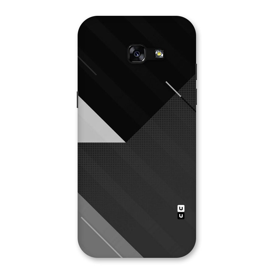 Slant Grey Back Case for Galaxy A5 2017