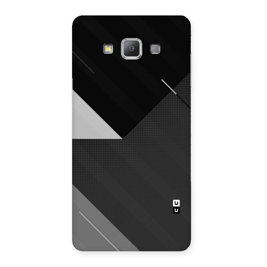 Slant Grey Back Case for Galaxy A7
