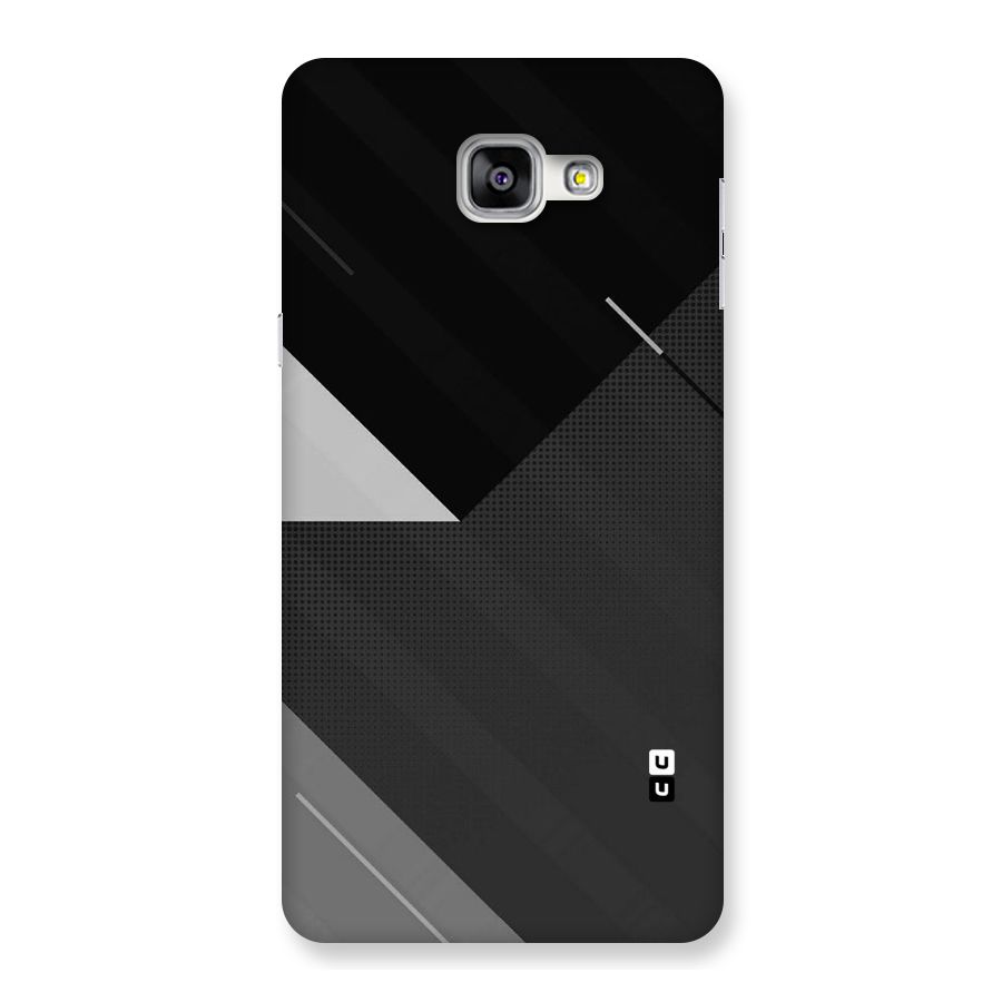 Slant Grey Back Case for Galaxy A9