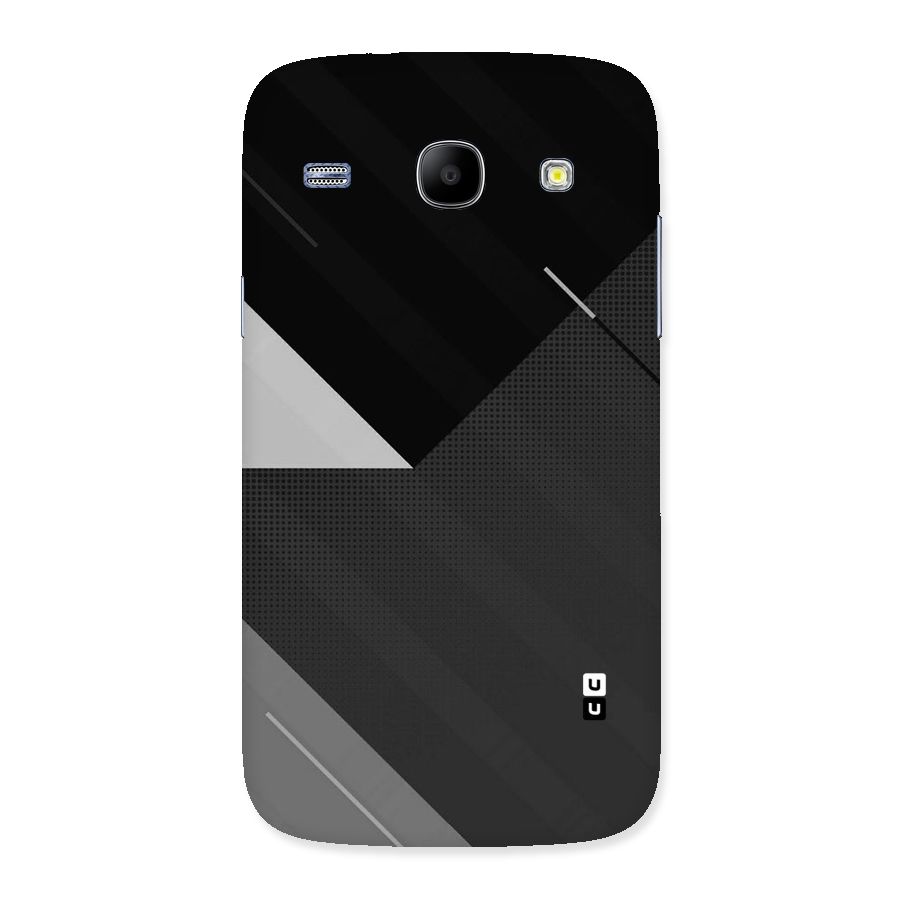 Slant Grey Back Case for Galaxy Core