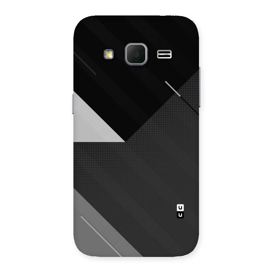 Slant Grey Back Case for Galaxy Core Prime