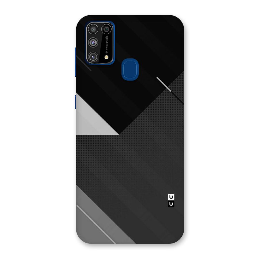Slant Grey Back Case for Galaxy F41