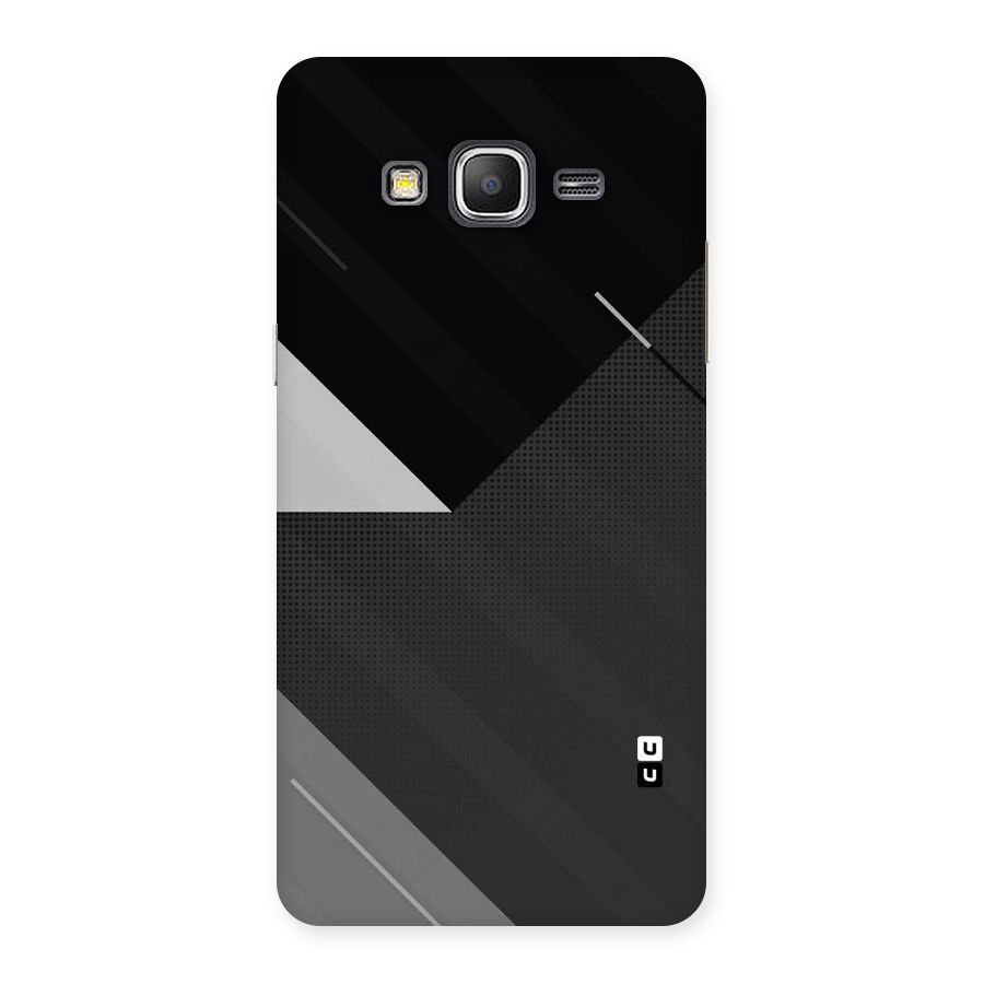 Slant Grey Back Case for Galaxy Grand Prime