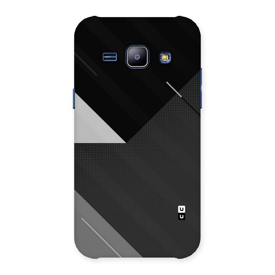 Slant Grey Back Case for Galaxy J1
