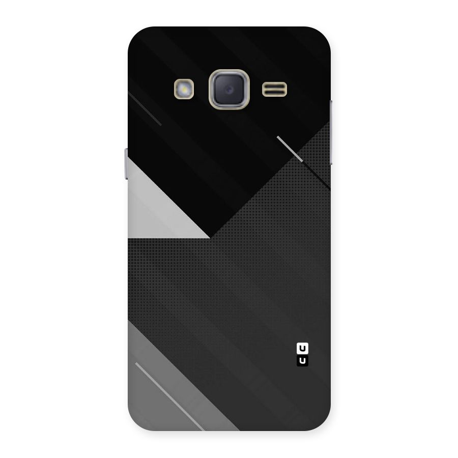 Slant Grey Back Case for Galaxy J2