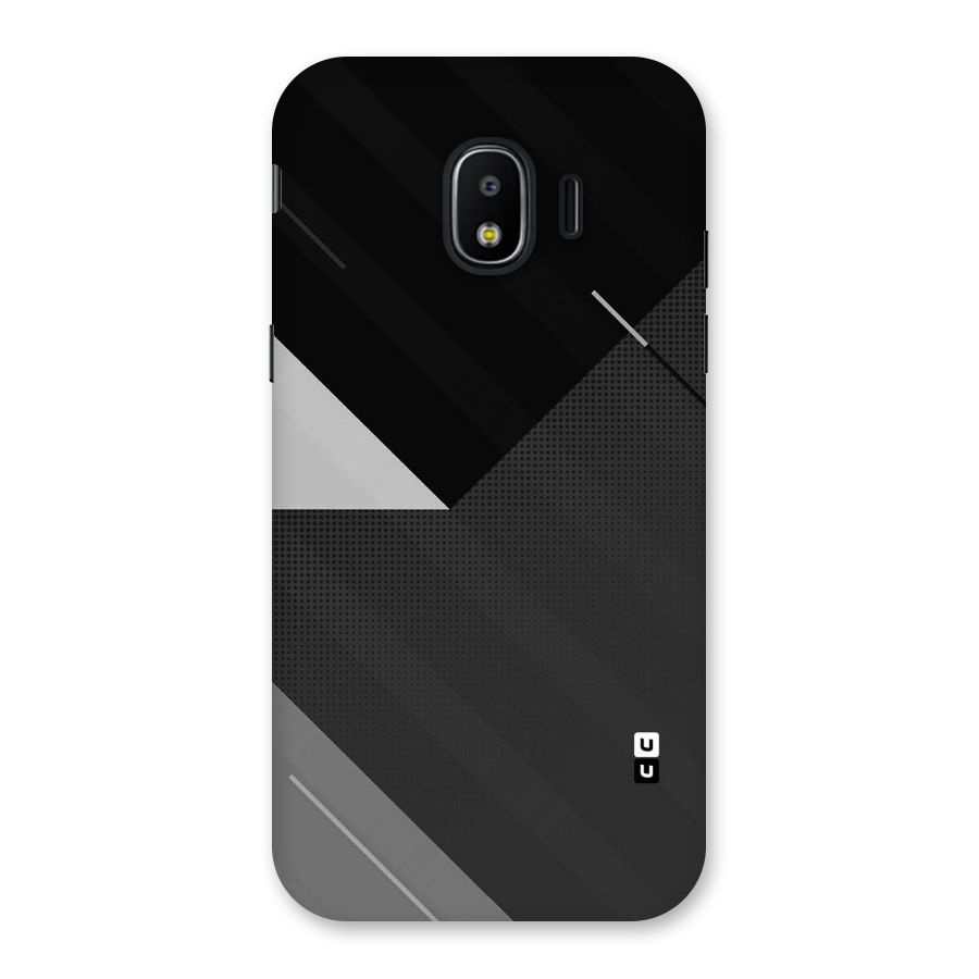Slant Grey Back Case for Galaxy J2 Pro 2018