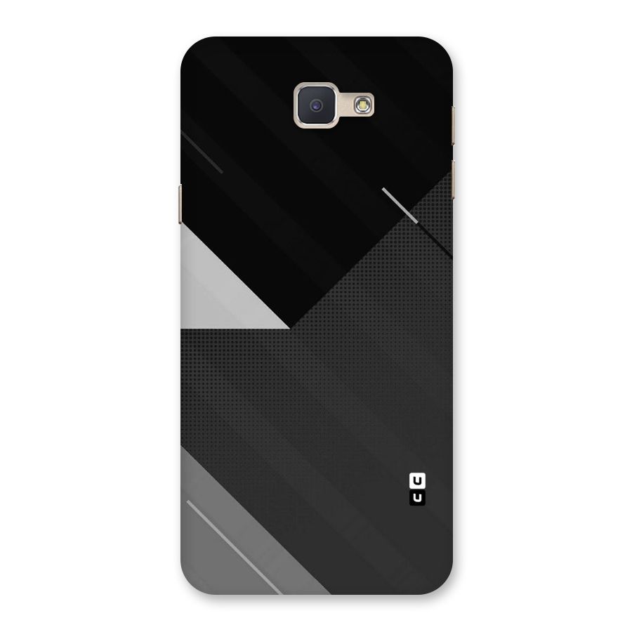 Slant Grey Back Case for Galaxy J5 Prime