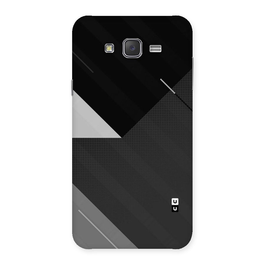 Slant Grey Back Case for Galaxy J7