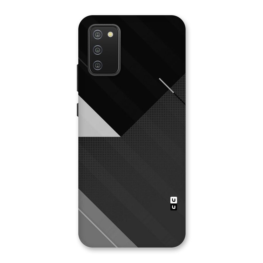 Slant Grey Back Case for Galaxy M02s