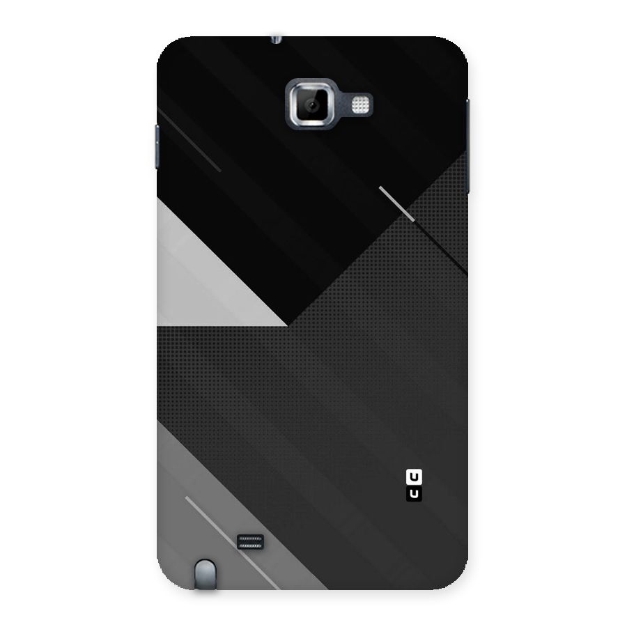 Slant Grey Back Case for Galaxy Note