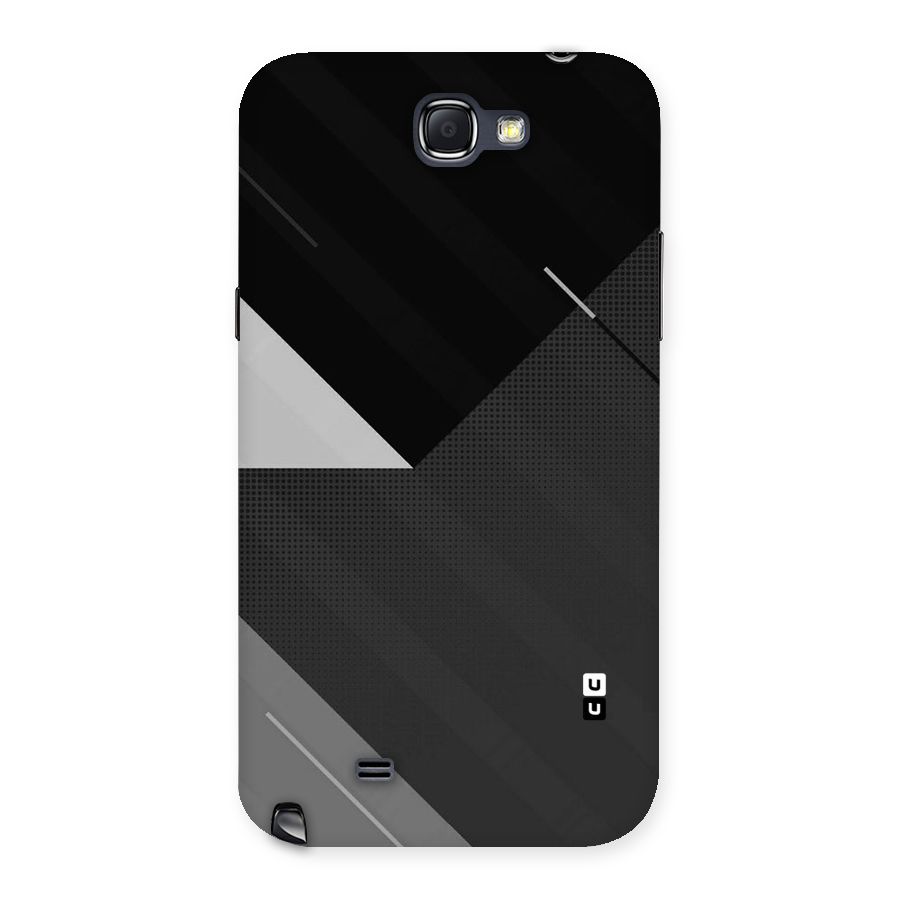 Slant Grey Back Case for Galaxy Note 2
