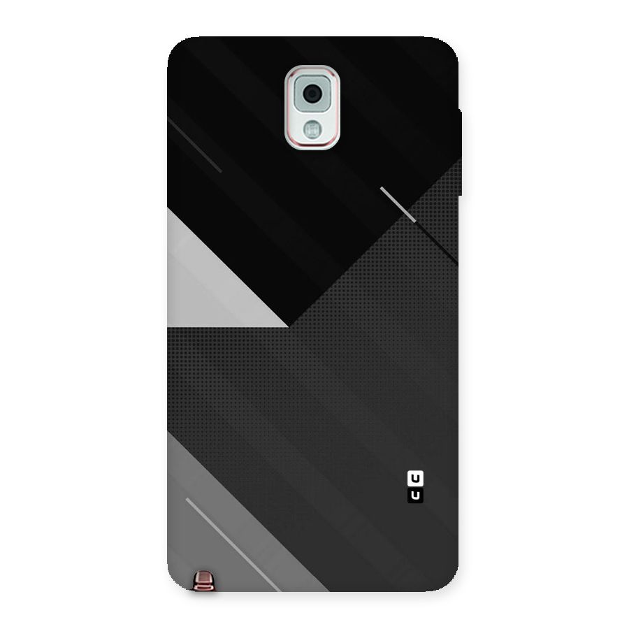 Slant Grey Back Case for Galaxy Note 3