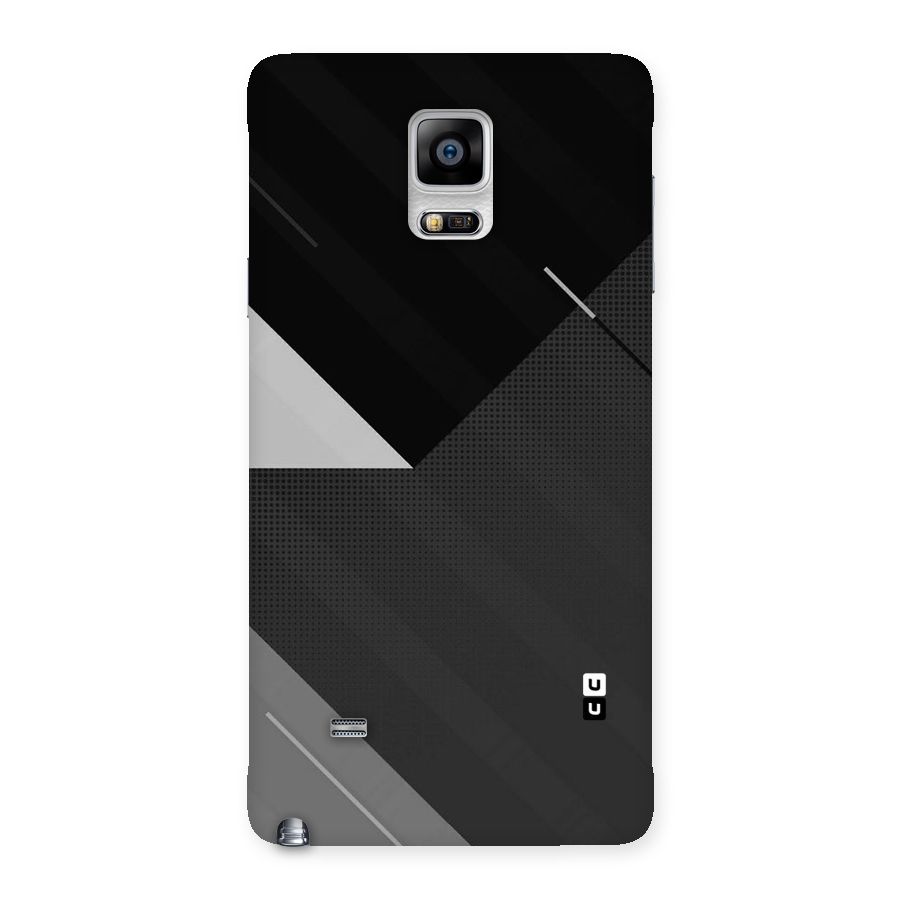 Slant Grey Back Case for Galaxy Note 4