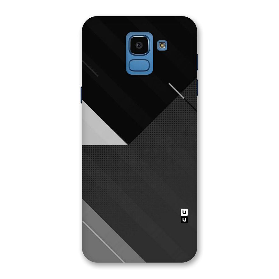 Slant Grey Back Case for Galaxy On6
