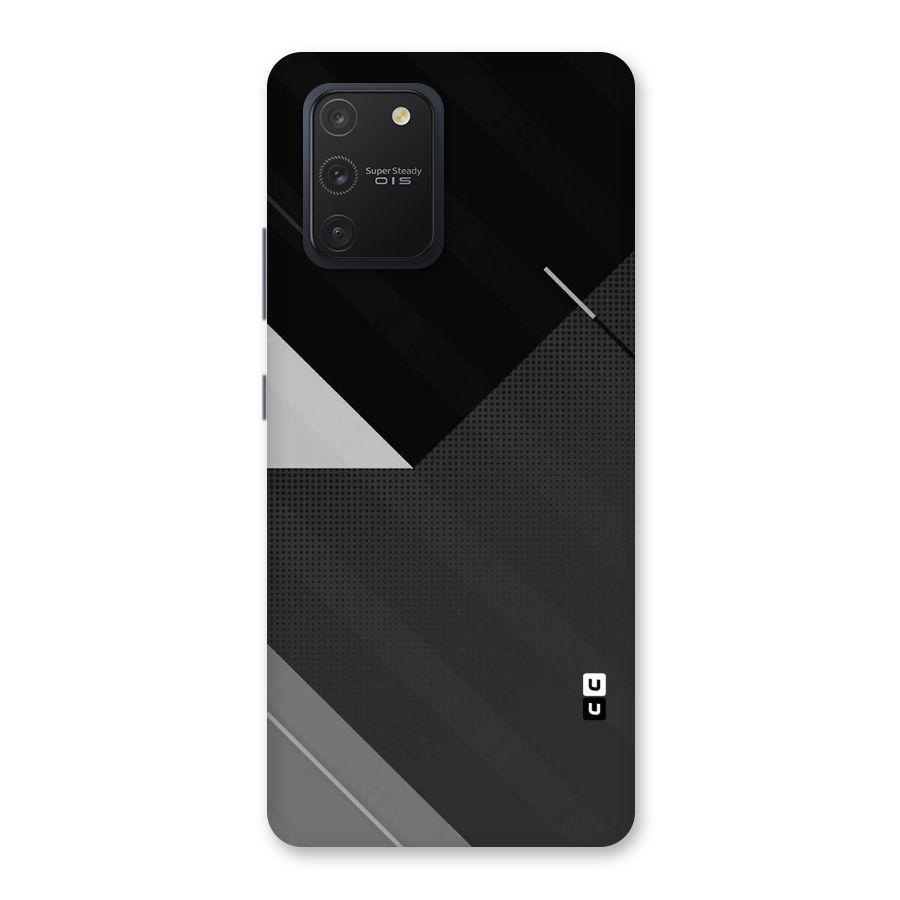 Slant Grey Back Case for Galaxy S10 Lite